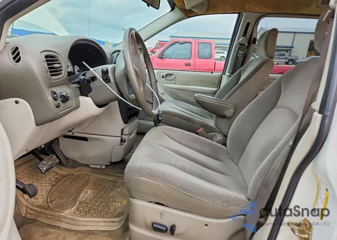 2005 Dodge Grand Caravan Se из США, поврежденный, VIN 1D4GP24R85B362350